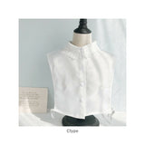 付け襟 通販 付け衿 つけ襟 つけえり 重ね着風 重ね着 レイヤード レイヤードトップス 襟 えり シャツ風 おしゃれ オシャレ 大人 かわいい カワイイ シンプル カジュアル シンプル