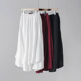 フレア ガウチョパンツ レディース 通販 ワイドパンツ スカーチョ ガウチョ パンツ スカートパンツ スカート見えパンツ スカンツ イージーワイドパンツ 9分丈 九分丈 ウエストゴム