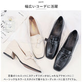ローファー レディース 大人 通販 パンプス レディース靴 シューズ ローヒール ヒール スクエアトゥ 蝶結び リボン レトロ 婦人靴 通学 通勤 オフィス 学生 靴