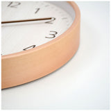 壁掛け時計 木製 アナログ シンプル 通販 ウッド 木 静音 壁掛け 壁掛 掛け時計 アナログ時計 時計 クロック ウォールクロック 北欧 モダン リビング 寝室 おしゃれ 音がしない