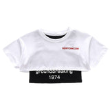 キッズ タンクトップ ダンス 通販 Tシャツ 半袖 アンサンブル ショート丈 Ｔシャツ ダンス衣装 女の子 夏服 子供服 子ども服 ガールズ ノースリーブ へそ出し チア 衣装 カットソー
