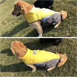 レインコート 犬用 通販 sサイズ mサイズ 犬レインコート ドッグウェア 犬のカッパ 犬服 雨カッパ ペットジャケット ベスト 袖なし 着せやすい お出掛け 散歩 シンプル 無地 コンパクト