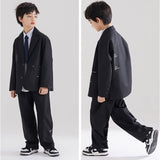 フォーマル スーツ セットアップ 男の子 長袖 通販 パンツスーツ フォーマルスーツ ジャケット パンツ スーツセット 子供服 子ども服 ロングパンツ ジュニア こども 子供 子ども