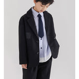 フォーマル スーツ セットアップ 男の子 長袖 通販 パンツスーツ フォーマルスーツ ジャケット パンツ スーツセット 子供服 子ども服 ロングパンツ ジュニア こども 子供 子ども