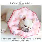 エリザベスカラー ドーナツ 通販 エリザベス カラー 犬 猫 布 ソフト 首輪 クッションタイプ 痛くない 柔らかい 軽い 軽量 リングタイプ 手術 術後 怪我 傷口保護 引っかき防止 舐め防止