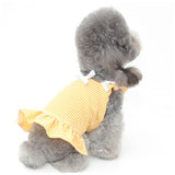 ペット 服 かわいい スカート フリル 通販 Tシャツ カットソー 服 犬 犬服 いぬ 犬の服 ルームウェア ペット服 レース 袖なし ノースリーブ イヌ カジュアル 春 夏