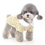ペット 服 かわいい スカート 帽子 フリル 通販 Tシャツ カットソー 服 犬 犬服 いぬ 犬の服 ルームウェア ペット服 襟 柄 コットン イヌ カジュアル 春 夏