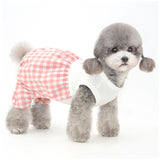 ペット 服 かわいい オーバーオール 通販 犬 服 犬服 いぬ 犬の服 ルームウェア 袖なし ノースリーブ 袖無し ペット服 イヌ カジュアル 春 夏