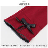手袋 レディース 秋冬 通販 グローブ てぶくろ 手ぶくろ 5本指 暖かい 寒さ対策 冬 フリーサイズ ちょう結び 蝶結び 保湿 防風 防寒 冷え取り シンプル 上品 ギフト 自転車 アウトドア