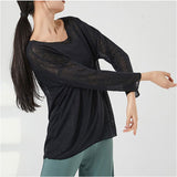 ドロップショルダー ドルマン トップス 長袖 通販 カットソー レッスン着 羽織り 羽織 レイヤード 重ね着 ドルマンスリーブ シースルー シアー 薄手 薄い ゆったり かわいい レッスン