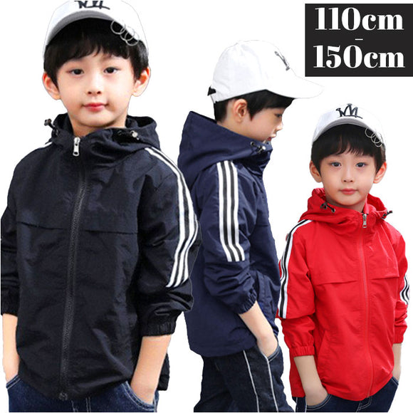 ウィンドブレーカー 通販 アウター ジャケット ジャンパー パーカー 上着 羽織 子供服 子ども 長袖 フード トップス 薄手 軽量 通学 通園 旅行 アウトドア キッズ ジュニア 春 秋 男の子