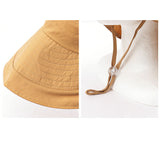 サファリハット レディース 通販 アドベンチャーハット ブーニーハット アウトドアハット 日除け帽子 日よけ帽子 つば広帽子 帽子 つば広 ハット ツバ広 紐付き たれ付き 無地 シンプル