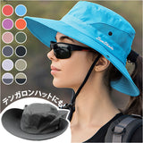 サファリハット レディース 通販 アドベンチャーハット ブーニーハット アウトドアハット 日よけ帽子 日除け帽子 つば広帽子 帽子 つば広 ハット ツバ広 紐付き 無地 シンプル 登山