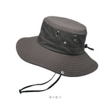 サファリハット メンズ 通販 アドベンチャーハット ブーニーハット アウトドアハット 日除け帽子 日よけ帽子 つば広帽子 帽子 ツバ広 ハット つば広 紐付き 無地 シンプル 登山