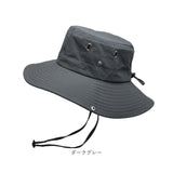 サファリハット メンズ 通販 アドベンチャーハット ブーニーハット アウトドアハット 日除け帽子 日よけ帽子 つば広帽子 帽子 ツバ広 ハット つば広 紐付き 無地 シンプル 登山