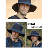 サファリハット メンズ 通販 アドベンチャーハット ブーニーハット アウトドアハット 日除け帽子 日よけ帽子 つば広帽子 帽子 ツバ広 ハット つば広 紐付き 無地 シンプル 登山