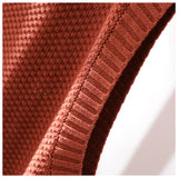 ベスト ニット 通販 ニットベスト レディース プルオーバー クールネック レイヤード 重ね着 体型カバー ノースリーブ シンプル カジュアル ナチュラル おしゃれ 着回し トップス 春 秋