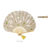 扇子 通販 花柄 フラワー扇子 せんす フラワー ボックス入り お洒落 タッセル付き 暑さ対策 涼しい かわいい 可愛い レディース 女性 ギフトボックス 収納袋 華やか 上品 夏祭り 浴衣