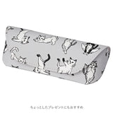 メガネケース おしゃれ 通販 眼鏡ケース セミ ハード めがねケース 可愛い 猫 犬 ねこ ネコ シニアグラス 伊達めがね レディース 大人 かわいい グッズ 雑貨 ギフト
