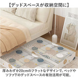 ベッド下 収納 Mサイズ 通販 収納ボックス 折りたたみ 衣類収納 収納ケース 布団収納ケース 省スペース 大容量 PVC製 ダブルファスナー 取っ手付き ナイロンメッシュ 防塵 防湿 書類 衣装