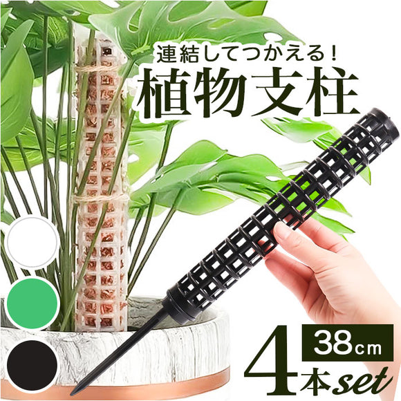 モスポール 4本セット 通販 支柱 観葉植物 モンステラ 園芸 園芸支柱 植物支柱 ガーデニング 園芸用 ガーデニング用 サポート つる 支え 植物 ガーデニング用品 植物サポート 園芸用品