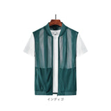 メッシュベスト メンズ 通販 ベスト 春夏 サマーベスト 作業 ワークベスト ポケット付き レジャー キャンプ 登山 アウトドア 速乾 釣り 仕事 運動 トップス ミリタリー