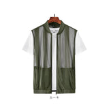 メッシュベスト メンズ 通販 ベスト 春夏 サマーベスト 作業 ワークベスト ポケット付き レジャー キャンプ 登山 アウトドア 速乾 釣り 仕事 運動 トップス ミリタリー