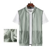 メッシュベスト メンズ 通販 ベスト 春夏 サマーベスト 作業 ワークベスト ポケット付き レジャー キャンプ 登山 アウトドア 速乾 釣り 仕事 運動 トップス ミリタリー