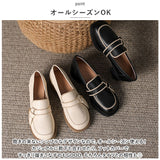 ローファー 靴 レディース 通販 パンプス 4.5cm ヒール ラウンドトゥ 合皮 PU 抗菌 消臭 軽量 柔らか らくちん らく シンプル 滑り止め すべり止め 柔らかい やわらかい 通学 通勤