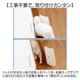 ペットドア 通販 猫ドア 犬ドア ペット用ドア 工事不要 猫出入り口 猫扉 ドア 扉 穴あけ不要 キャットドア おしゃれ 取り外し可能 冷暖房対策 猫 犬 出入口 出入り口 半自動 便利