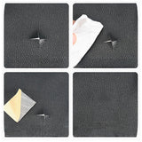 貼るレザー 通販 補修シート レザーシール 50x137cm フェイクレザー 革 補修 補修布 粘着 接着シール 耐久性 伸縮性 財布 バッグ バイク 車 無地 補修テープ シール 修理 張替え 貼るだけ