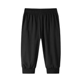 スエットパンツ メンズ 七分丈 通販 ハーフパンツ 七分丈パンツ コットンパンツ ウェストゴム ショートパンツ 短パン コットン 綿 パンツ ズボン ボトムス カジュアルパンツ シンプル