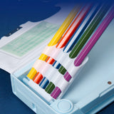 筆箱 多機能 小学生 通販 ペンケース 筆入れ ふでいれ ペン入れ 女の子 男の子 片面 鉛筆削り付き ハサミ 箱型 小学校 入学準備 新入学 進級 かわいい 可愛い 文具 文房具 入学祝い