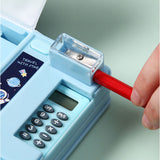 筆箱 多機能 小学生 通販 ペンケース 筆入れ ふでいれ ペン入れ 女の子 男の子 両面 鉛筆削り付き 箱型 小学校 入学準備 新入学 進級 かわいい 可愛い 入学祝い 文具 文房具