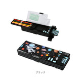 筆箱 多機能 小学生 通販 ペンケース 筆入れ ふでいれ ペン入れ 女の子 男の子 両面 鉛筆削り付き 箱型 小学校 入学準備 新入学 進級 かわいい 可愛い 入学祝い 文具 文房具