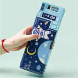 筆箱 多機能 小学生 通販 ペンケース 筆入れ ふでいれ ペン入れ 女の子 男の子 両面 鉛筆削り付き 箱型 小学校 入学準備 新入学 進級 かわいい 可愛い 入学祝い 文具 文房具