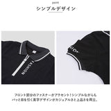ゴルフ ウェア ワンピース レディース 通販 ゴルフウェア テニスワンピース ゴルフワンピース ポロワンピース スポーツウェア テニスウェア 半袖 ワンピ Aライン ハーフジップ 通気性