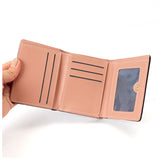 三つ折り財布 がま口 通販 財布 三つ折り レディース 折財布 小さい コンパクト カード入れ 窓付きポケット ID 身分証 免許証 おしゃれ シンプル 大人 かわいい 可愛い 上品 きれいめ