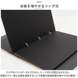 フォトアルバム 手作り 通販 アルバム 写真 Lサイズ DIY フリー台紙 フォト 手づくり デコレーション リネン かわいい デザイン おしゃれ ギフト 贈り物