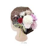 髪飾り へッドアクセサリー セット へッドアクセ 通販 髪かざり ヘアークリップ アクセサリー ヘッドドレス 飾り 髪 ヘッド 頭 卒業式 成人式 造花 花 フラワー 和風 和 着物 和装
