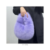 フェイクファー バッグ 通販 ファーバッグ 小さめ エコファートートバッグ ハンドバッグ 手提げバッグ ミニトートバッグ ハンドバック トートバック レディース ミニバッグ おしゃれ