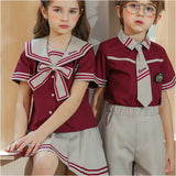 幼稚園 制服 通販 学園制服 こども 子供 キッズ 半袖ブラウス トップス スカート パンツ ダンス衣装 パフォーマンスウェア 通園 通学 ジュニア 女の子 男の子 シンプル オシャレ かわいい