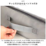 ベッド下 収納ケース 通販 収納袋 収納 ケース 袋 布団収納ケース 衣類用 衣装 靴 羽毛布団 敷き布団 スリム 15cm 不織布 布 衣替え シングル用 折り畳み 透明窓 持ち手 通気性 防虫