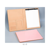 バインダー A4 メモ 通販 クリップファイル クリップボード 二つ折り ペンホルダー ポケット付き メモ用紙 署名パッド 契約パッド メモ帳 ビジネス クリップ 多機能 オフィス