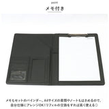 バインダー A4 メモ 通販 クリップファイル クリップボード 二つ折り ペンホルダー ポケット付き メモ用紙 署名パッド 契約パッド メモ帳 ビジネス クリップ 多機能 オフィス