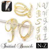 ブローチ おしゃれ 通販 ピンバッジ アクセサリー イニシャルブローチ チャーム イニシャル 大人可愛い ジュエリー おしゃれ レディース ピン ピンズ 卒業式 卒園式 入学式 入園式 誕生日