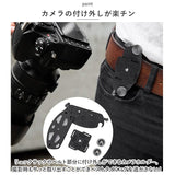 カメラ ホルダー 通販 カメラクイックリリー カメラホルダー カメラホルスター クリップ アクセサリー アタッチメント クイックリリース デジカメ 一眼レフカメラ ビデオカメラ