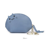 コインケース キーホルダー 通販 小銭入れ 革 レザー ファスナー 小物入れ レディース ミニ財布 可愛い かわいい ねこ ネコ 猫 にゃんこ キャラクター アニマル どうぶつ 通勤 通学 小銭