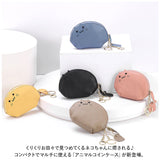 コインケース キーホルダー 通販 小銭入れ 革 レザー ファスナー 小物入れ レディース ミニ財布 可愛い かわいい ねこ ネコ 猫 にゃんこ キャラクター アニマル どうぶつ 通勤 通学 小銭