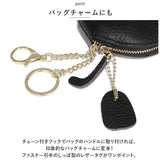 コインケース キーホルダー 通販 小銭入れ 革 レザー ファスナー 小物入れ レディース ミニ財布 可愛い かわいい ねこ ネコ 猫 にゃんこ キャラクター アニマル どうぶつ 通勤 通学 小銭
